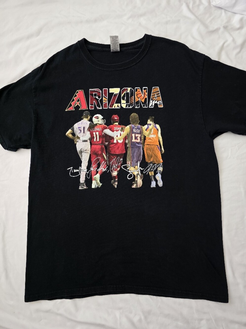 Arizona Randy Johnson Larry Fitzgerald Steve Nash Shane Doan Diana Taurasi